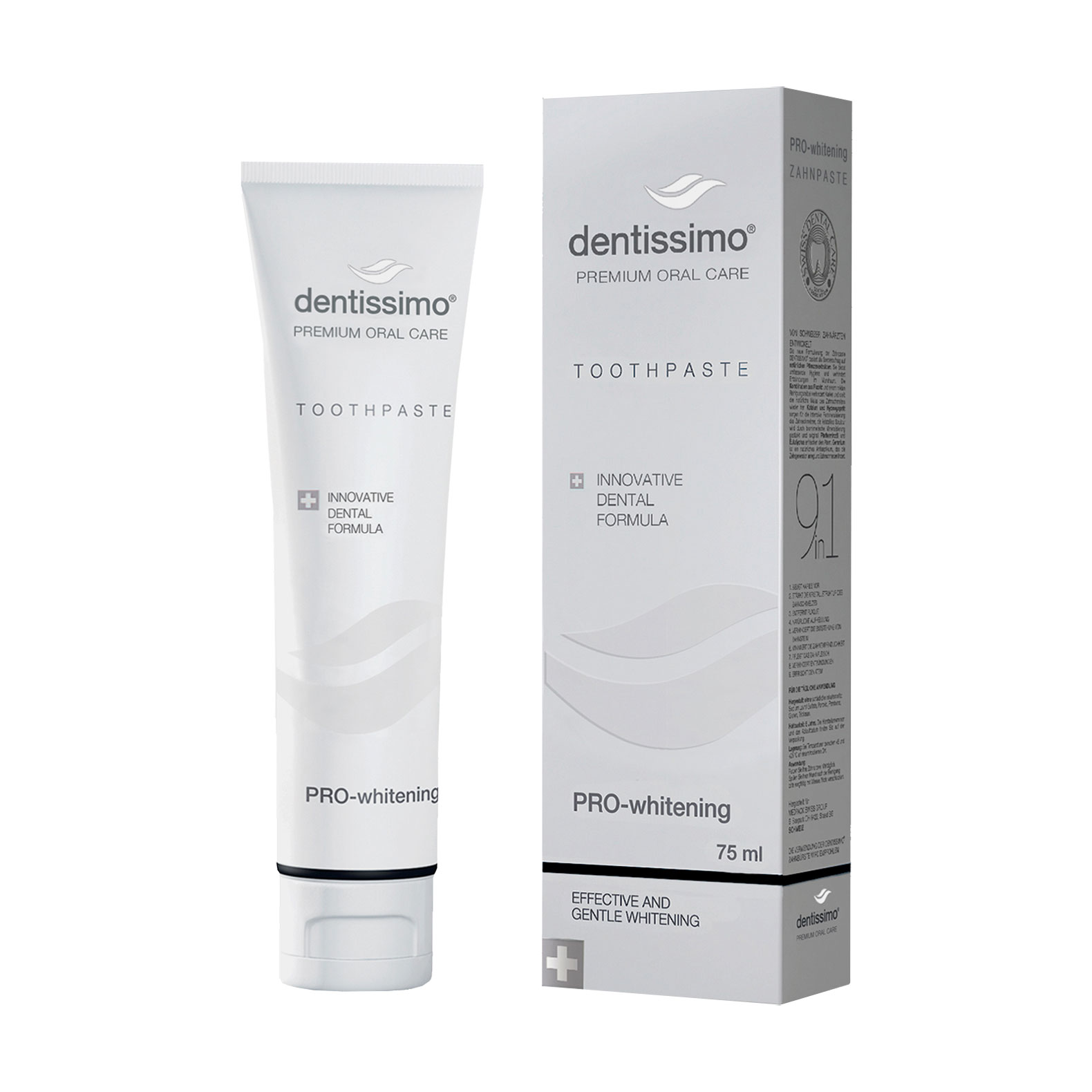 Зубна паста Dentissimo Pro-Whitening, 75 мл